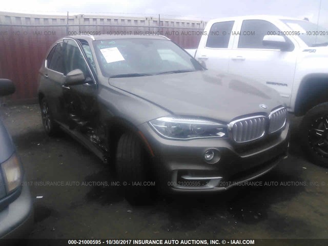 5UXKR2C59H0U19962 - 2017 BMW X5 SDRIVE35I Qəhvəyi foto 1