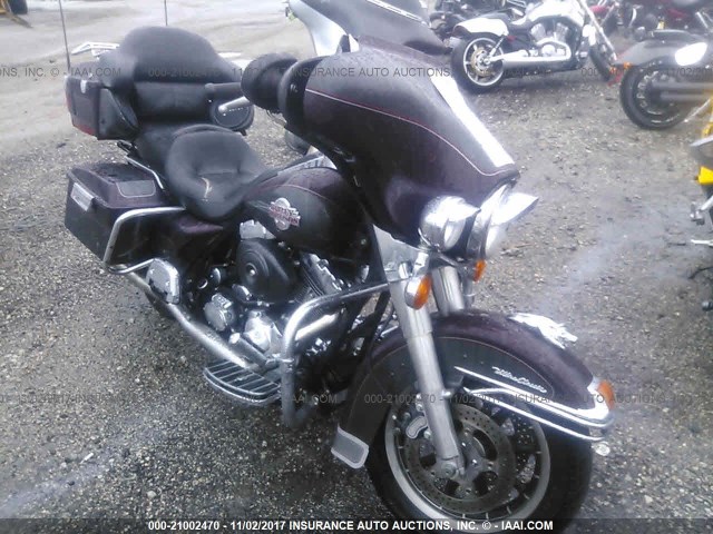 1HD1FCW165Y623330 - 2005 HARLEY-DAVIDSON FLHTCUI BURGUNDY photo 1