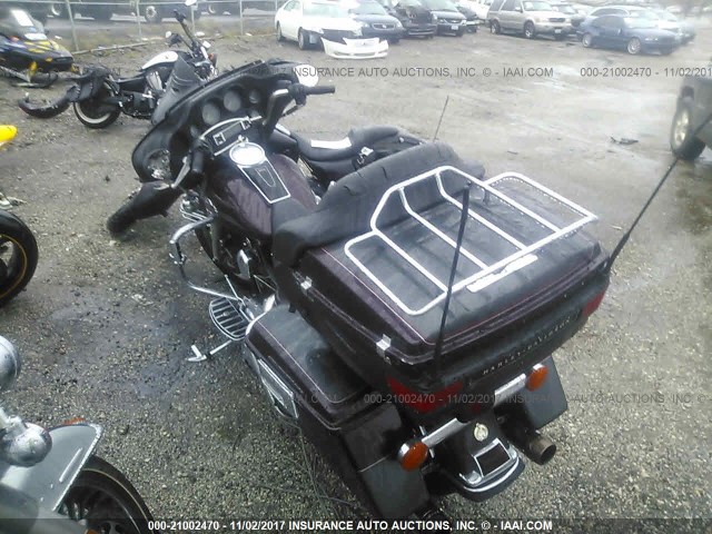 1HD1FCW165Y623330 - 2005 HARLEY-DAVIDSON FLHTCUI BURGUNDY photo 3