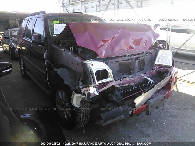 4M2EU47E36UJ22611 - 2006 MERCURY MOUNTAINEER LUXURY RED photo 1