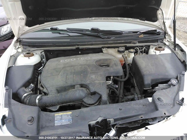 1G1ZK57B38F295733 - 2008 CHEVROLET MALIBU LTZ თეთრი ფოტო 10
