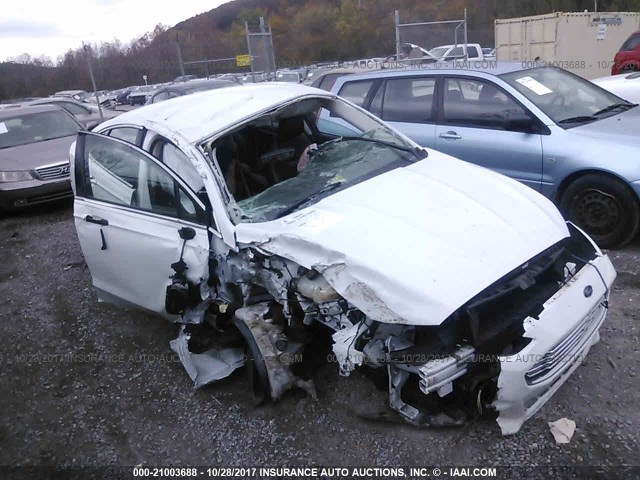 3FA6P0K97ER259051 - 2014 FORD FUSION TITANIUM WHITE photo 1