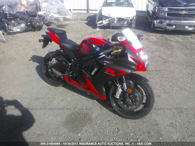 JS1GN7FA3G2100434 - 2016 SUZUKI GSX-R600 RED photo 1