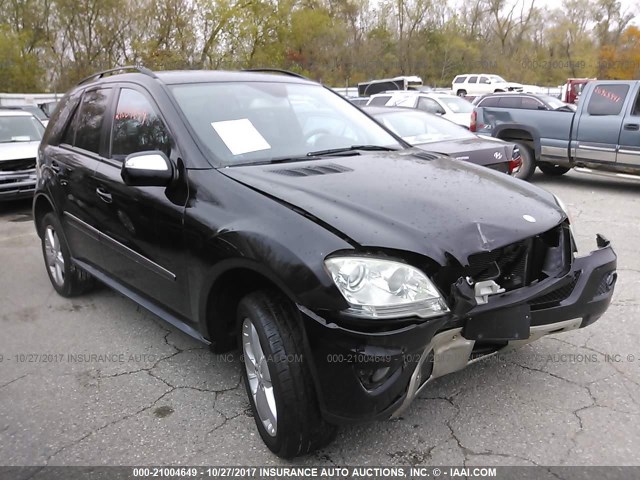 4JGBB86E09A478409 - 2009 MERCEDES-BENZ ML 350 BLACK photo 1