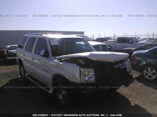 1GYEK63N12R167633 - 2002 CADILLAC ESCALADE LUXURY Weiß Foto 1