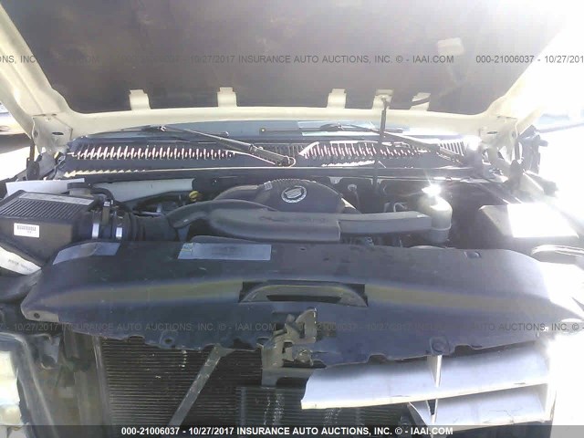1GYEK63N12R167633 - 2002 CADILLAC ESCALADE LUXURY Weiß Foto 10