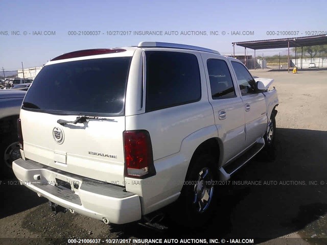 1GYEK63N12R167633 - 2002 CADILLAC ESCALADE LUXURY Weiß Foto 4
