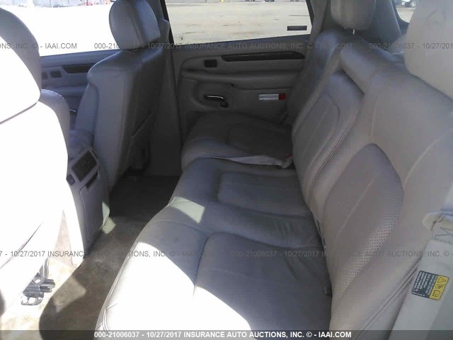 1GYEK63N12R167633 - 2002 CADILLAC ESCALADE LUXURY Weiß Foto 8