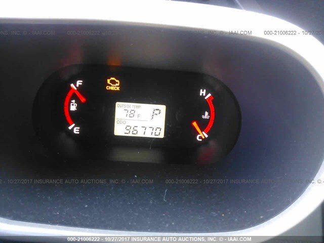 2T1KU40E99C047871 - 2009 TOYOTA COROLLA MATRIX  RED photo 7