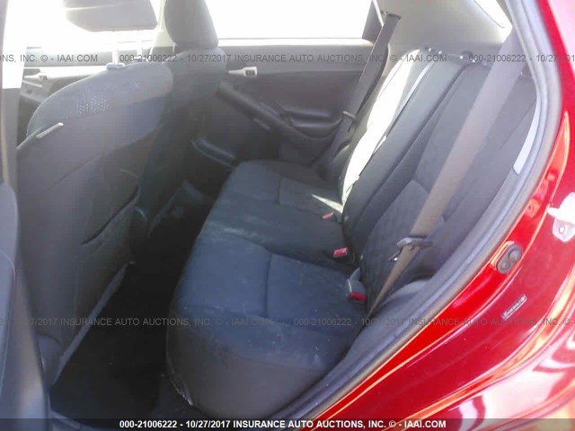 2T1KU40E99C047871 - 2009 TOYOTA COROLLA MATRIX  RED photo 8