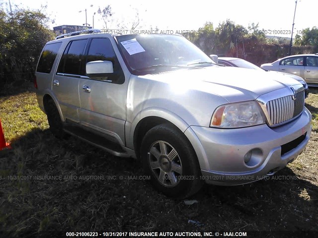 5LMFU27R73LJ38936 - 2003 LINCOLN NAVIGATOR SILVER photo 1