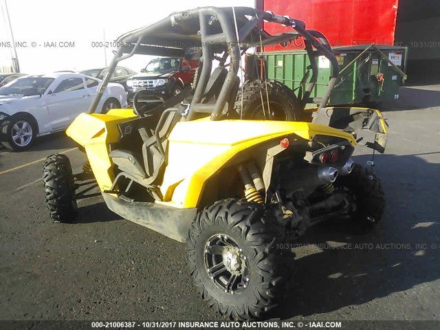 3JBPGCP12DJ000051 - 2013 CAN-AM MAVERICK 1000 R YELLOW photo 3