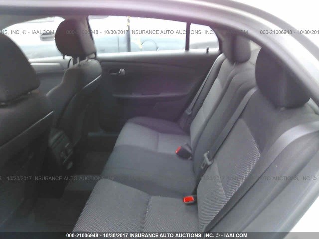 1G1ZC5E11BF300183 - 2011 CHEVROLET MALIBU 1LT 银色 照片 8