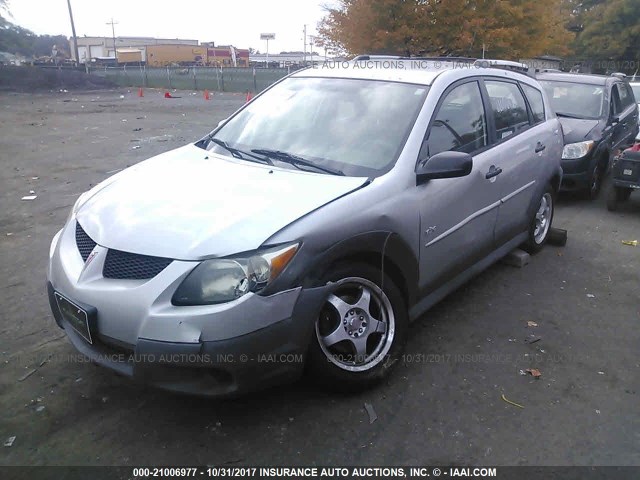 5Y2SL62844Z452203 - 2004 PONTIAC VIBE SILVER photo 2