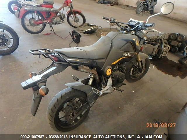 MLHJC6115F5109648 - 2015 HONDA GROM 125 BLACK photo 4