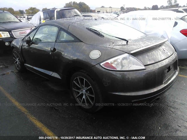 4A31K5DF0BE002862 - 2011 MITSUBISHI ECLIPSE GS SPORT BROWN photo 3