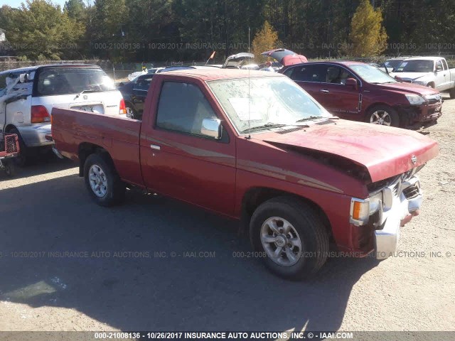 1N6SD11S0VC430021 - 1997 NISSAN TRUCK XE MAROON photo 1