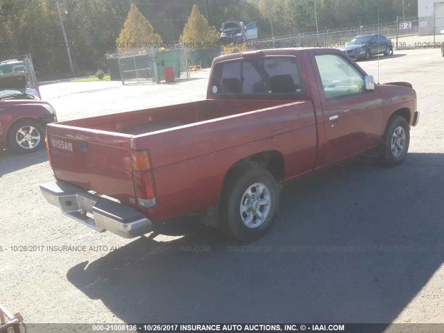 1N6SD11S0VC430021 - 1997 NISSAN TRUCK XE MAROON photo 4