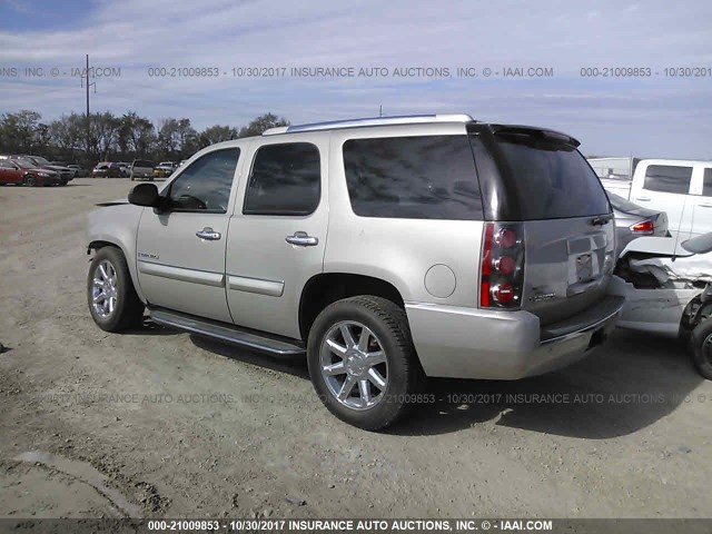 1GKFK63848J137106 - 2008 GMC YUKON DENALI GOLD photo 3