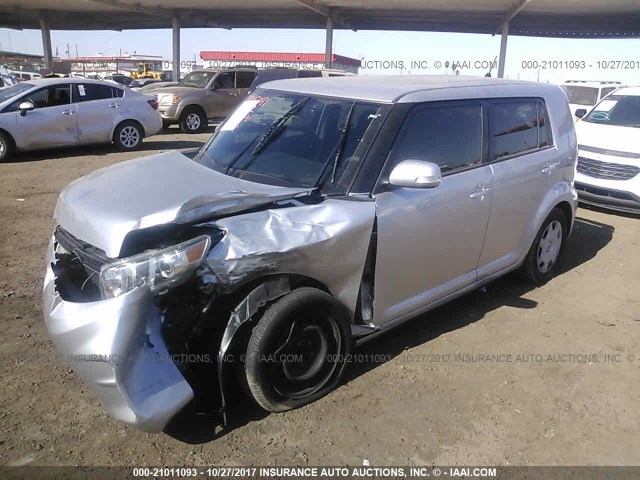JTLZE4FE7DJ047291 - 2013 TOYOTA SCION XB SILVER photo 2