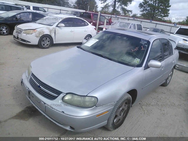 1G1NE52J51M682421 - 2001 CHEVROLET MALIBU LS SILVER photo 2