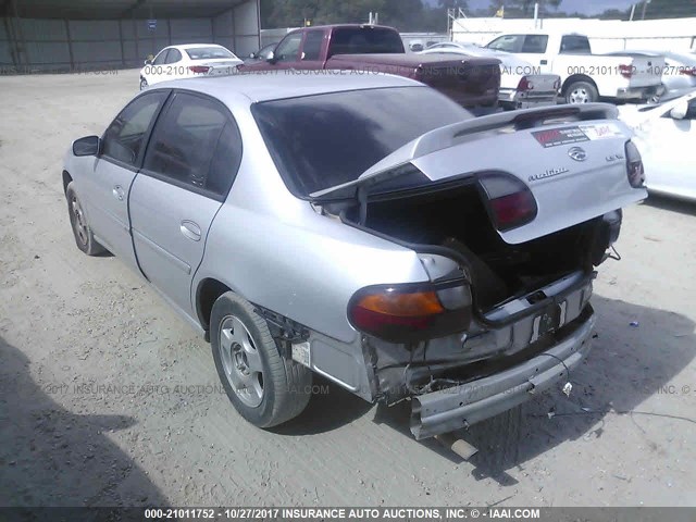 1G1NE52J51M682421 - 2001 CHEVROLET MALIBU LS SILVER photo 3