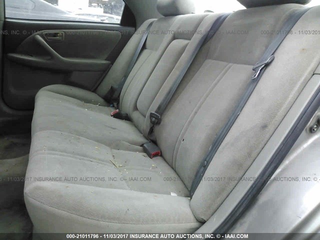 4T1BG22K71U119264 - 2001 TOYOTA CAMRY CE/LE/XLE 灰色 照片 8