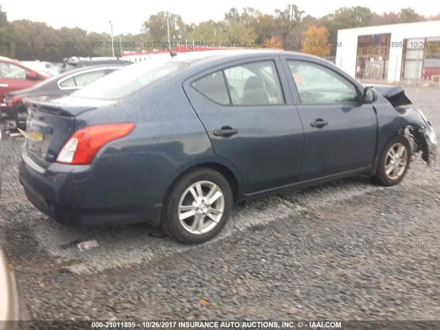 3N1CN7AP8FL815905 - 2015 NISSAN VERSA S/S PLUS/SV/SL BLUE photo 4