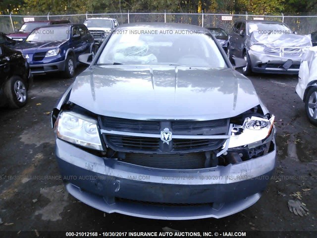 1B3LC46B29N509870 - 2009 DODGE AVENGER SE/SXT GRAY photo 6