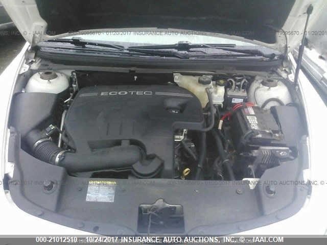 1G1ZG57B694143539 - 2009 CHEVROLET MALIBU LS თეთრი ფოტო 10