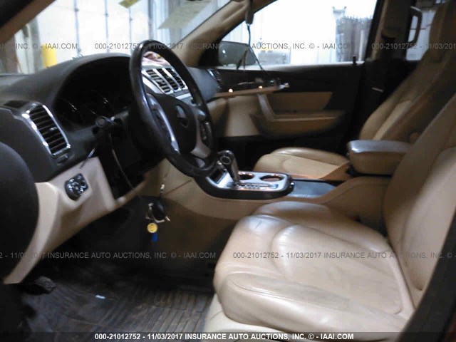 1GKKVRED7BJ134063 - 2011 GMC ACADIA SLT-1 Rojo foto 5