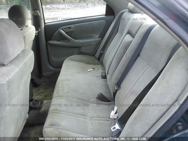 4T1BG22K0WU245229 - 1998 TOYOTA CAMRY CE/LE/XLE 绿色 照片 8