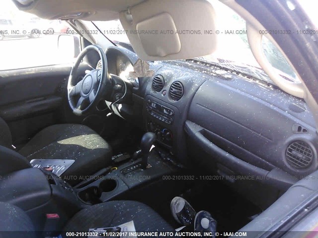 1J4GL48K54W157152 - 2004 JEEP LIBERTY SPORT 红色 照片 5