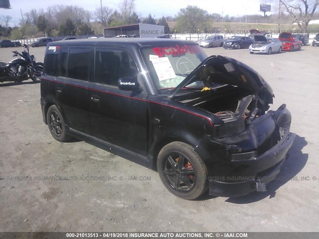 JTLKT334164121299 - 2006 TOYOTA SCION XB შავი ფოტო 1