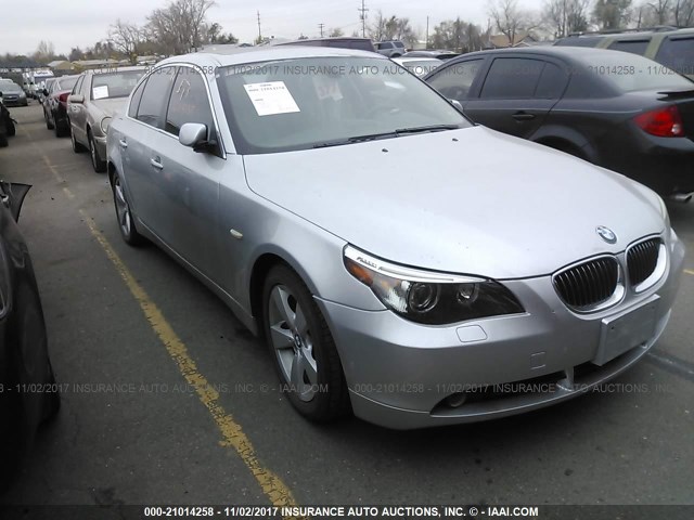 WBANF735X6CG69310 - 2006 BMW 530 XI SILVER photo 1