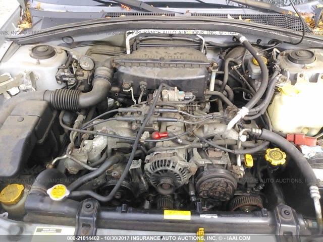 JF1SG65613H703431 - 2003 SUBARU FORESTER 2.5XS ვერცხლისფერი ფოტო 10