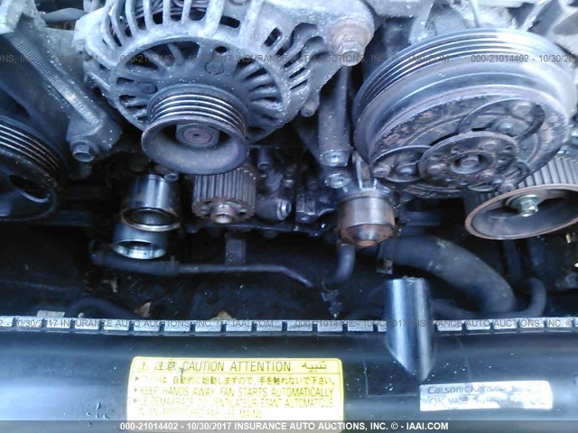 JF1SG65613H703431 - 2003 SUBARU FORESTER 2.5XS ვერცხლისფერი ფოტო 6