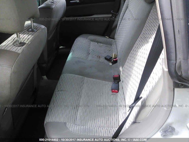 JF1SG65613H703431 - 2003 SUBARU FORESTER 2.5XS ვერცხლისფერი ფოტო 8