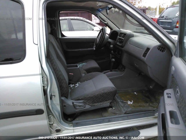 5N1ED28T21C519342 - 2001 NISSAN XTERRA XE/SE SILVER photo 5