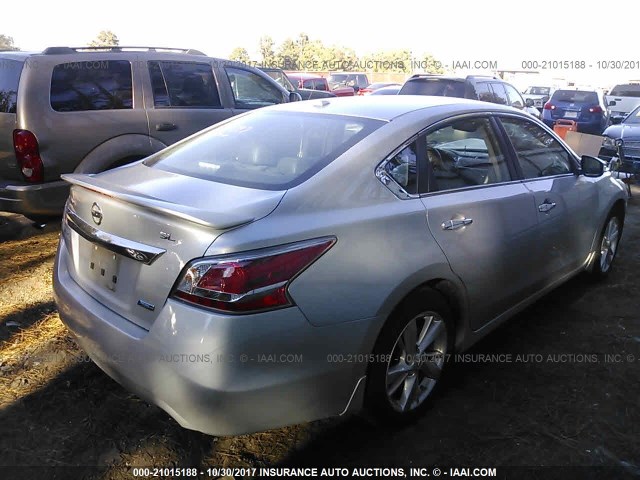 1N4AL3AP9EN251947 - 2014 NISSAN ALTIMA 2.5/S/SV/SL SILVER photo 4