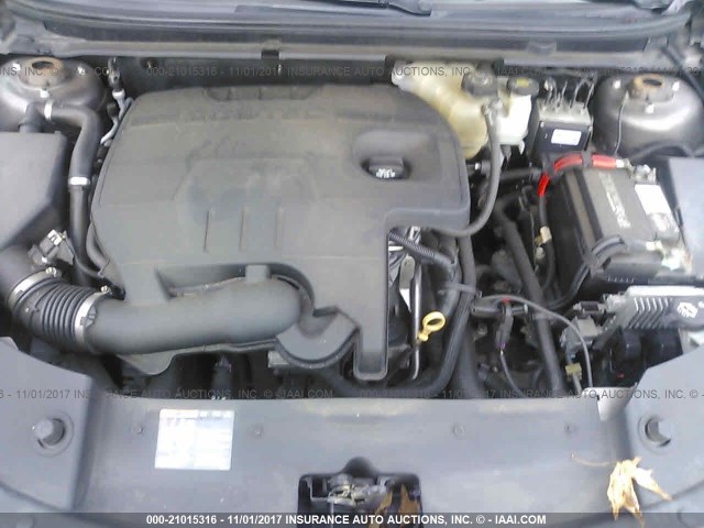 1G1ZC5E0XCF123058 - 2012 CHEVROLET MALIBU 1LT 棕色 照片 10