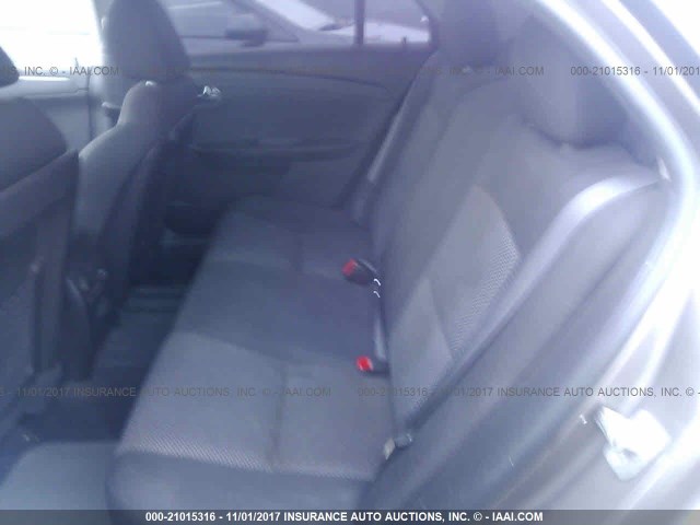 1G1ZC5E0XCF123058 - 2012 CHEVROLET MALIBU 1LT 棕色 照片 8