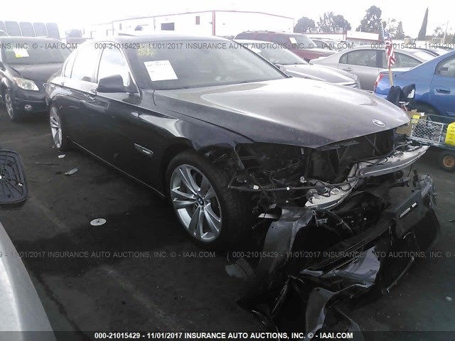 WBAKB4C53CC576554 - 2012 BMW 740 LI BLACK photo 1