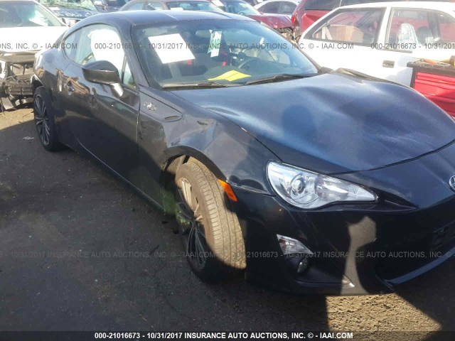 JF1ZNAA11G9707416 - 2016 TOYOTA SCION FR-S GRAY photo 1