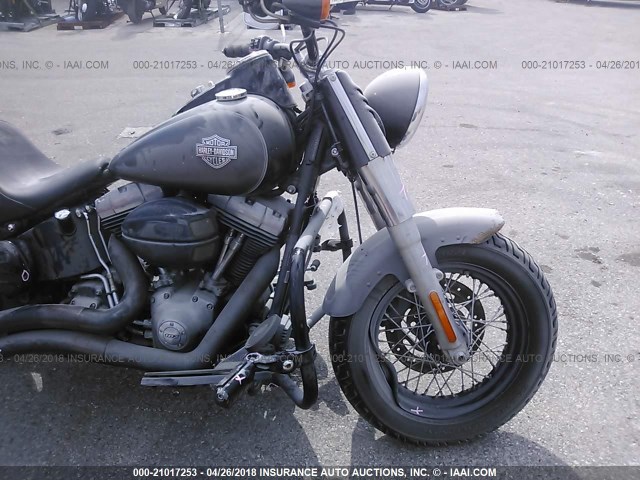 1HD1JRV13EB048450 - 2014 HARLEY-DAVIDSON FLS SOFTAIL SLIM BLACK photo 5