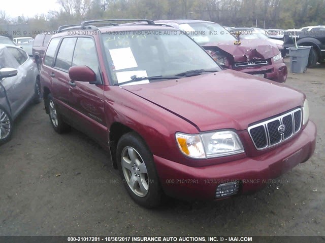 JF1SF65632H719082 - 2002 SUBARU FORESTER S 红色 照片 1