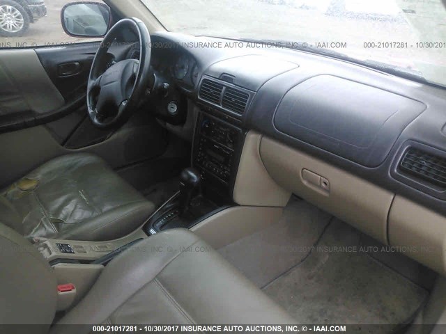 JF1SF65632H719082 - 2002 SUBARU FORESTER S 红色 照片 5