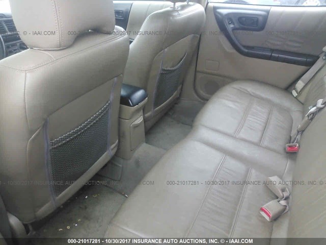 JF1SF65632H719082 - 2002 SUBARU FORESTER S 红色 照片 8