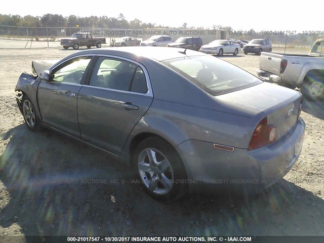 1G1ZH57B29F118252 - 2009 CHEVROLET MALIBU 1LT 灰色 照片 3