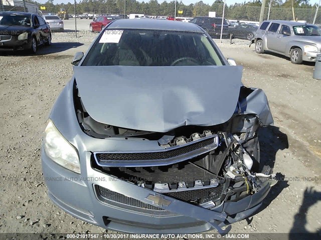 1G1ZH57B29F118252 - 2009 CHEVROLET MALIBU 1LT 灰色 照片 6